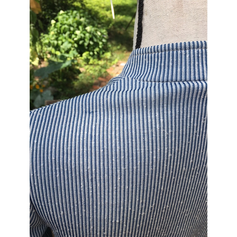 60’s vintage hickory striped belted top shacket - Picture 4 of 8